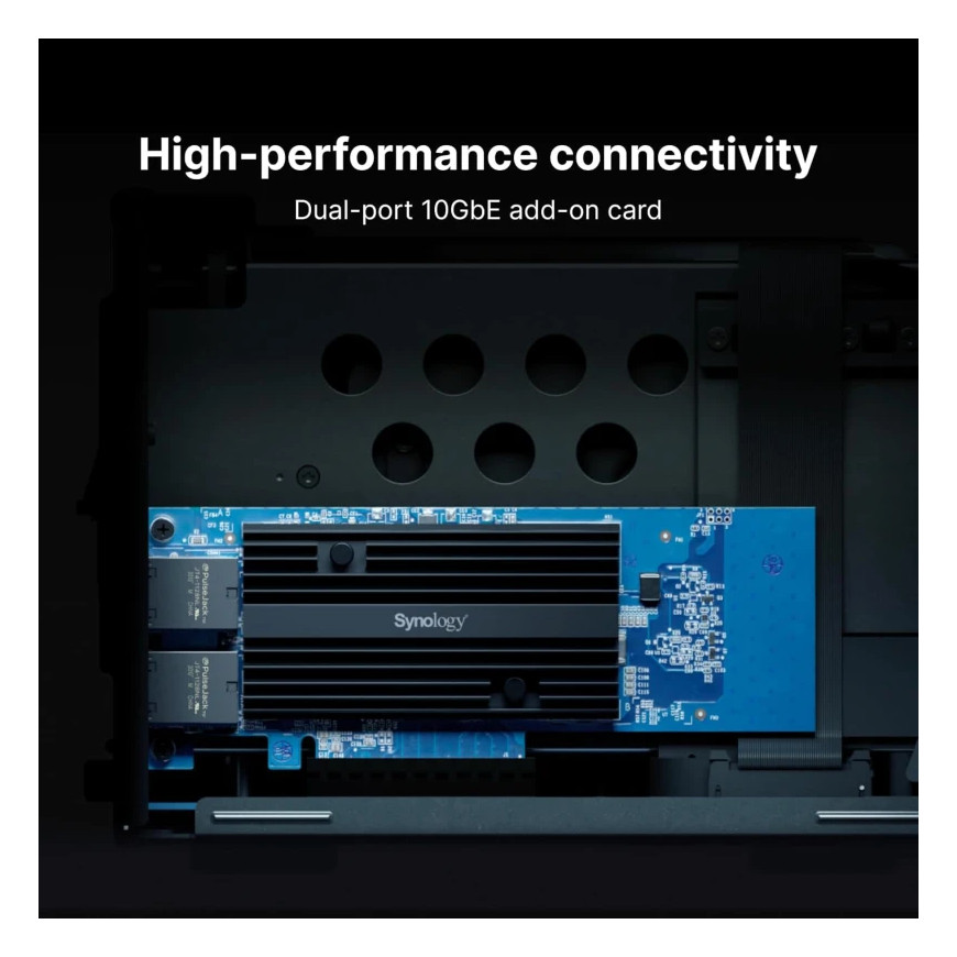 Carte réseau Synology Dual-port 10GbE 10GBASE-T RJ45 (E10G30-T2)