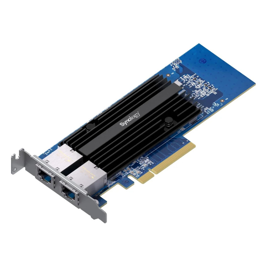 Carte réseau Synology Dual-port 10GbE 10GBASE-T RJ45 (E10G30-T2)