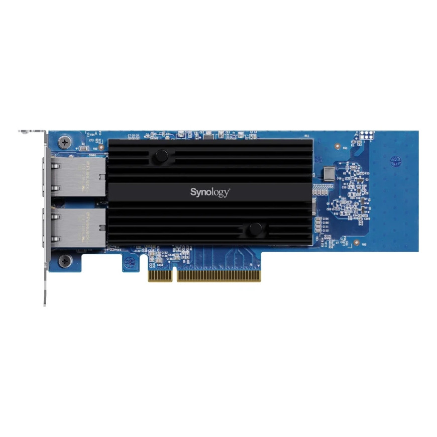 Carte réseau Synology Dual-port 10GbE 10GBASE-T RJ45 (E10G30-T2)