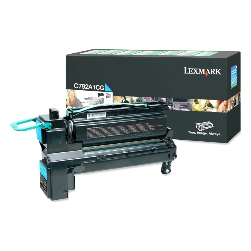 Toner Lexmark C792A1CG Cyan 6000 pages - C792 / X792