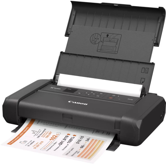 Imprimante Canon Pixma TR150 Mobile Jet d'Encre - Portable & sans Fil - 4167C026AC