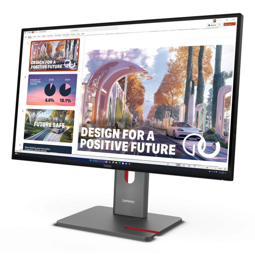 Écran Lenovo ThinkVision P27QD 27" QHD 120Hz Eyesafe IPS (64B3GAT2EU)