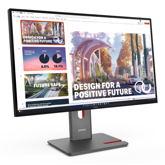 Écran Lenovo ThinkVision P27QD 27" QHD 120Hz Eyesafe IPS (64B3GAT2EU)