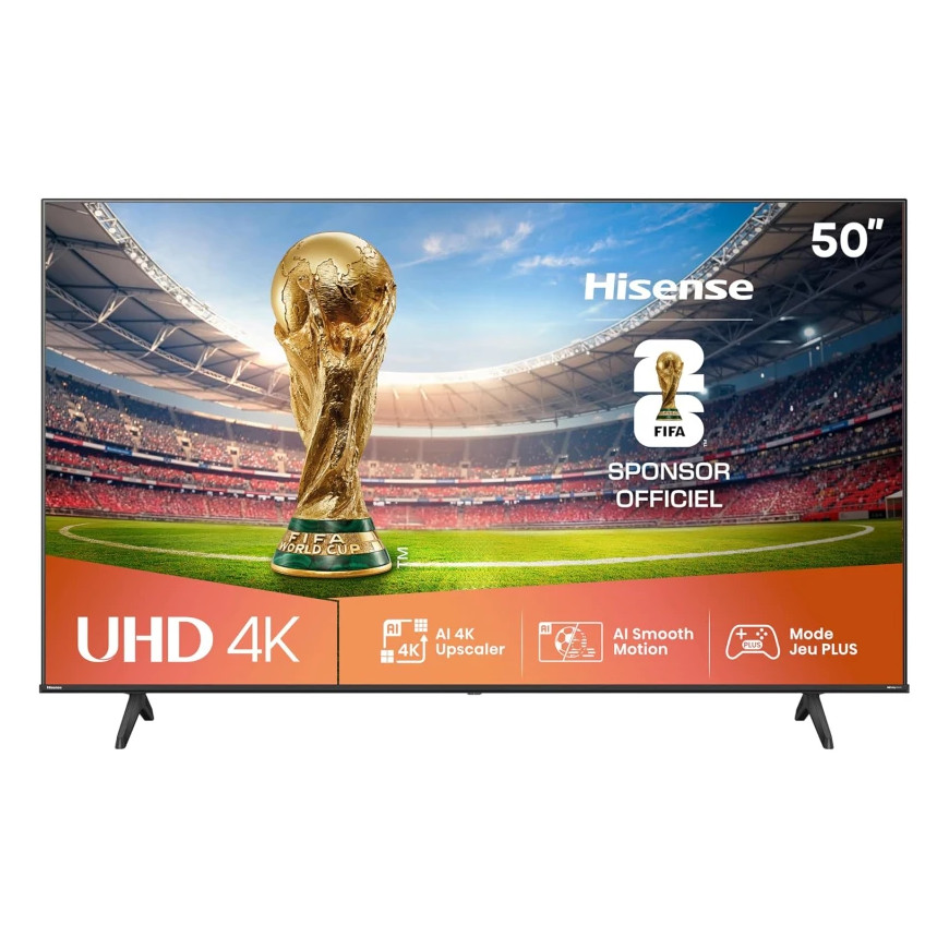 Smart TV Hisense 50 pouces UHD 4K VIDAA (HIS50A6Q)