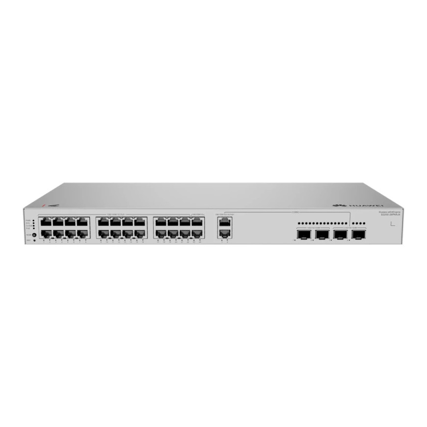 Switch réseau Huawei S220S-26PN4JX 24 Ports PoE+ 10GE (98012521)