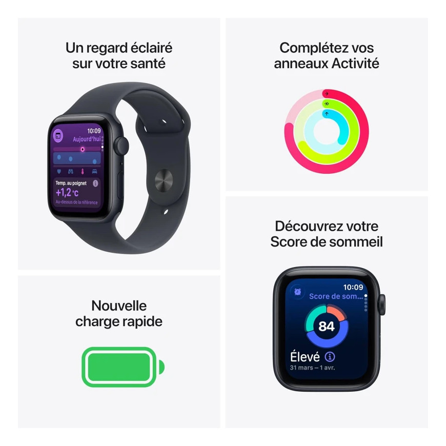 Apple Watch SE 3 GPS 40mm Starlight M/L (MEH54AF/A)