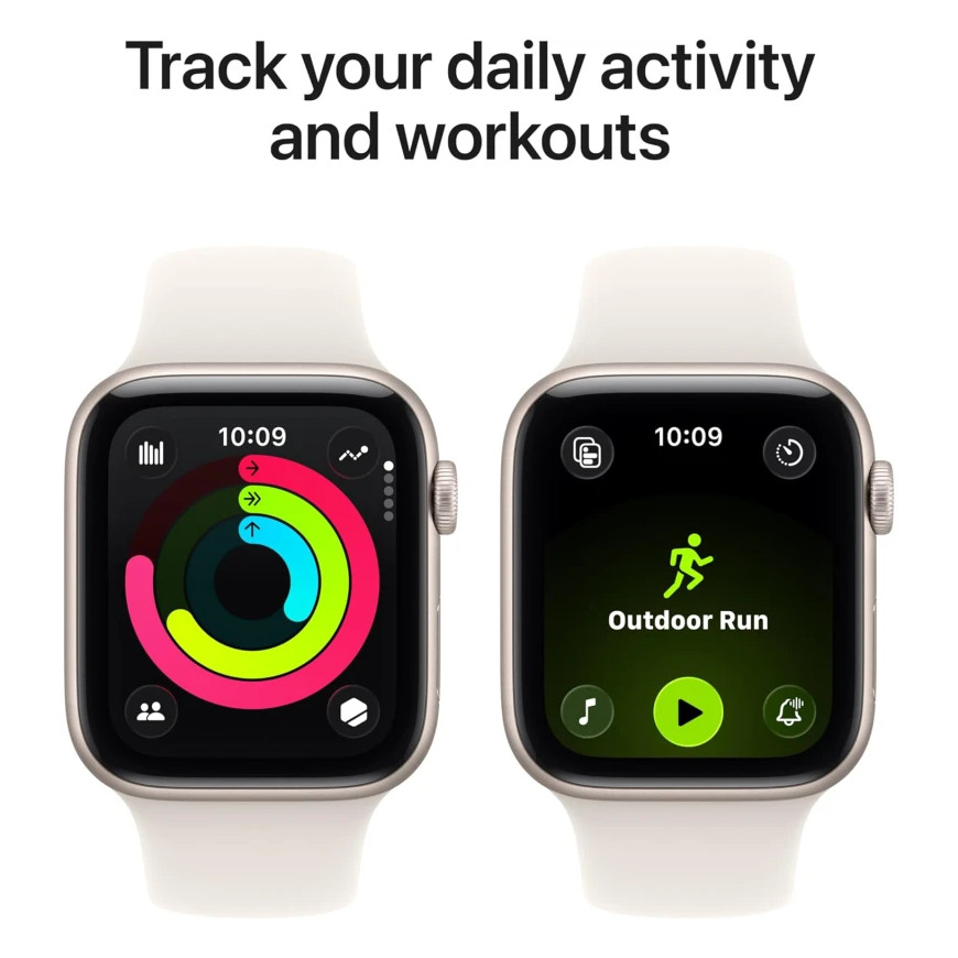 Apple Watch SE 3 GPS 40mm Starlight S/M (MEH34AF/A)