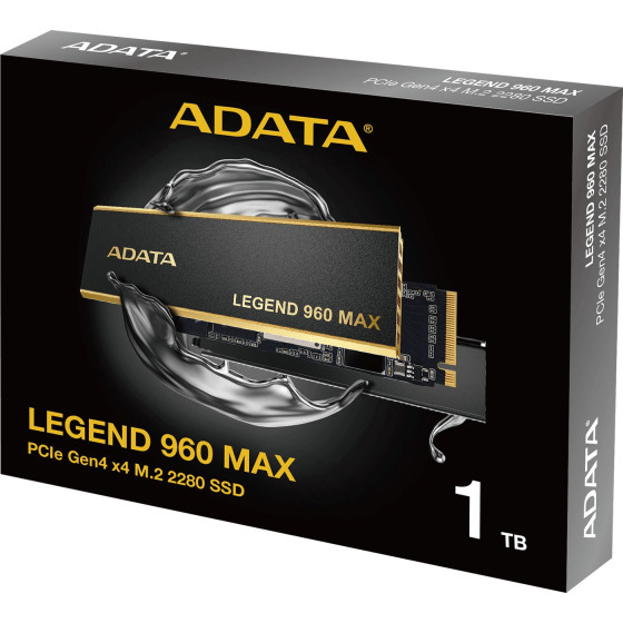 Disque Dur interne SSD ADATA LEGEND 960 MAX PCIe Gen4 x4 M.2 2280 - 1 To (ALEG-960M-1TCS)