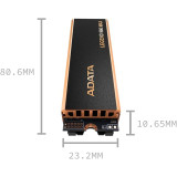 Disque Dur interne SSD ADATA LEGEND 960 MAX PCIe Gen4 x4 M.2 2280 - 1 To (ALEG-960M-1TCS)