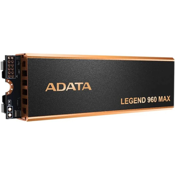 Disque Dur interne SSD ADATA LEGEND 960 MAX PCIe Gen4 x4 M.2 2280 - 1 To (ALEG-960M-1TCS)