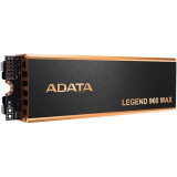 Disque Dur interne SSD ADATA LEGEND 960 MAX PCIe Gen4 x4 M.2 2280 - 1 To (ALEG-960M-1TCS)