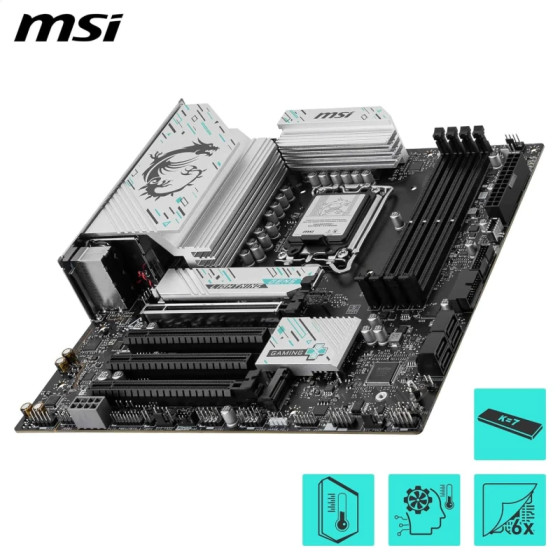 Carte mère MSI B860M Gaming Plus WiFi - Intel LGA1851 (911-7E42-003)