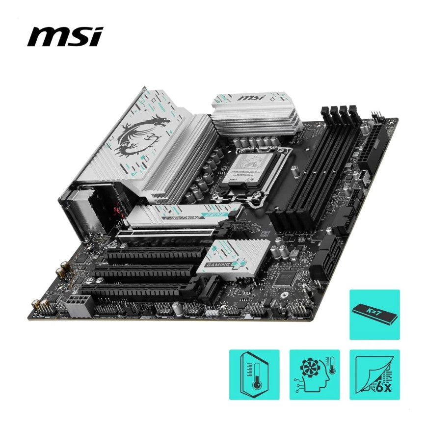 Carte mère MSI B860M Gaming Plus WiFi - Intel LGA1851 (911-7E42-003)