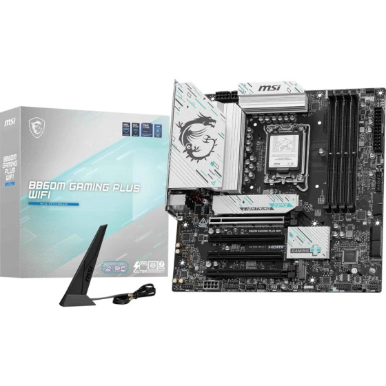 Carte mère MSI B860M Gaming Plus WiFi - Intel LGA1851 (911-7E42-003)