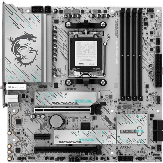 Carte mère MSI B850M Gaming Plus WiFi - AMD AM5 (911-7E66)