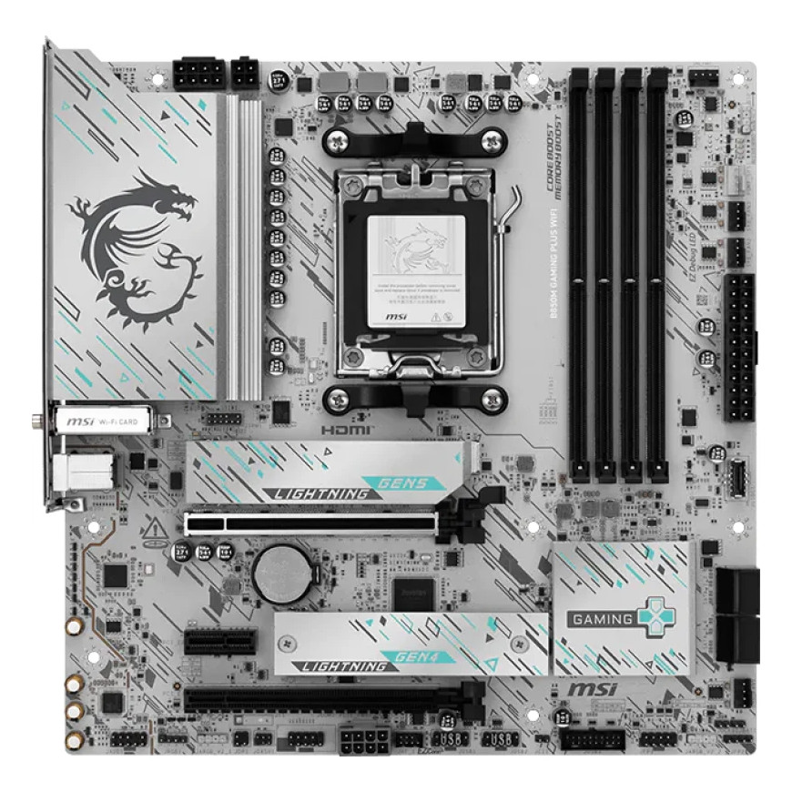 Carte mère MSI B850M Gaming Plus WiFi - AMD AM5 (911-7E66)
