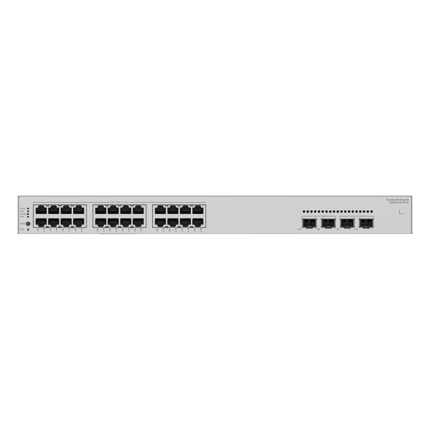Switch Huawei PoE S220S-24LP4JX 24 ports 195W + 2 SFP+ 10G (98012519)