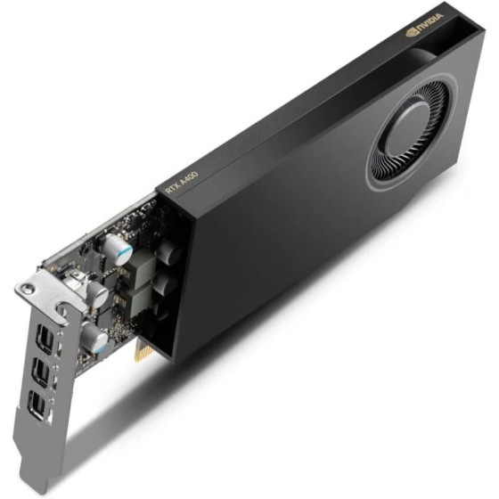 Carte graphique PNY NVIDIA RTX A400 4 Go PCIe 4.0 (VCNRTXA400)