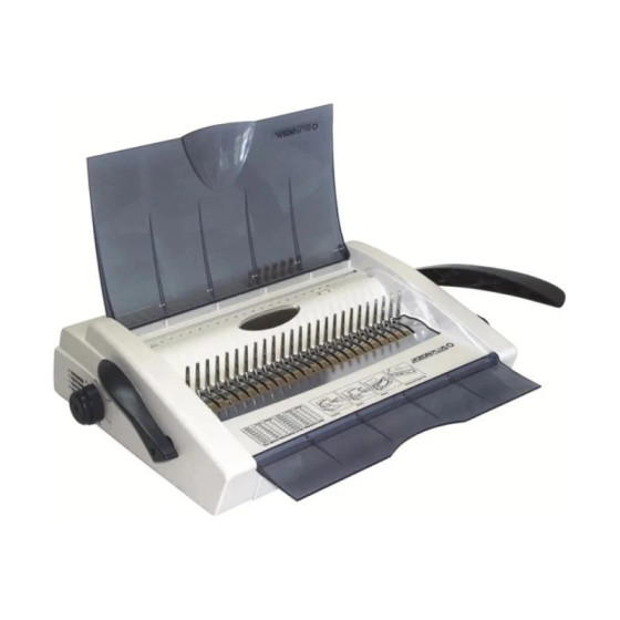 Perforelieuse HI-PRO manuelle C21 - Reliure spirale plastique (HI-C21)