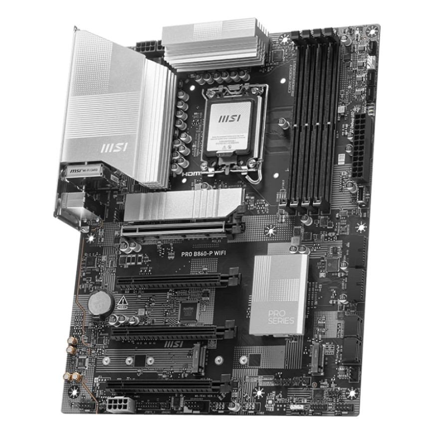 Carte Mère MSI PRO B860-P - Carte Mère Intel Haute Performance (911-7E41)