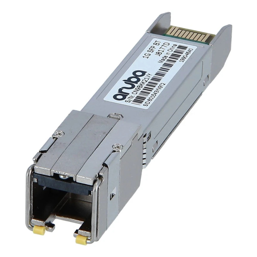 Émetteur-récepteur Aruba 1G SFP RJ45 T 100m Cat5e (J8177D)