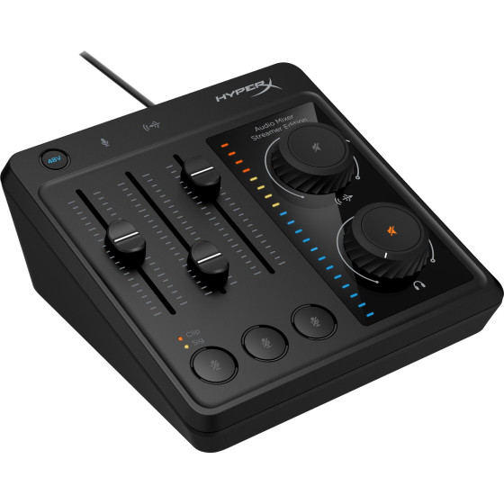 Mélangeur Audio HyperX Audio Mixer pour Streaming et Création (73C12AA)