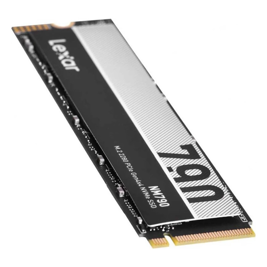 Disque SSD interne LEXAR NM790 1TB M.2 NVMe PCIe Gen4 7400MB/s (LNM790X001T-RNNNG)