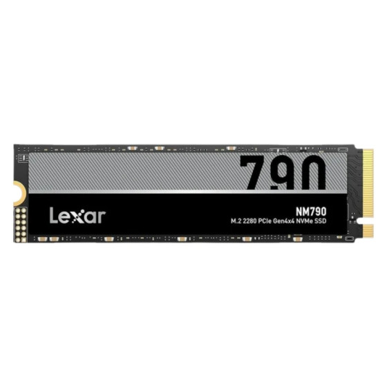 Disque SSD interne LEXAR NM790 1TB M.2 NVMe PCIe Gen4 7400MB/s (LNM790X001T-RNNNG)