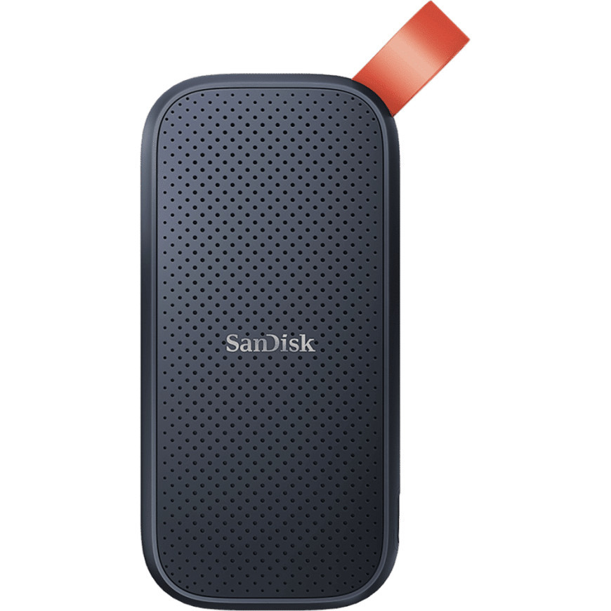 Disque SSD SanDisk Portable SSD 1 To - externe jusqu'a 800 Mo/s, micrologiciel mis a jour (SDSSDE30-1T00-G26)