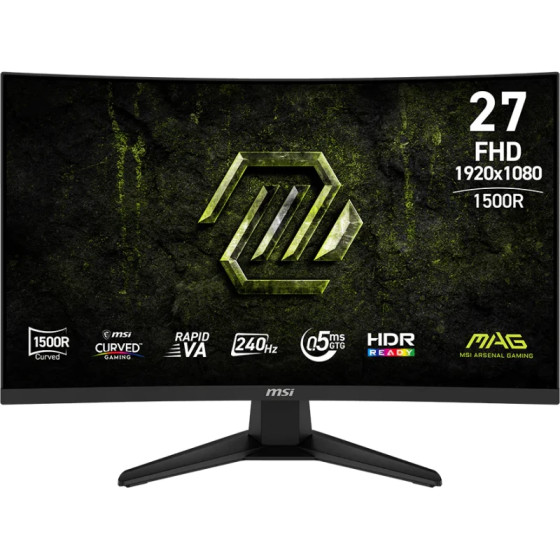 Écran Gaming MSI MAG 275CF X24 27" Full HD 240Hz 0.5ms (9S6-3CE91H-012)