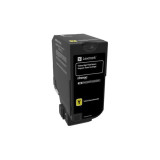 Toner Lexmark 74C5HYE Jaune 12000 pages - CS/CX725