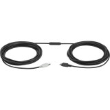 Câble d’extension Logitech GROUP 10m - Accessoire visioconférence officiel (939-001487)