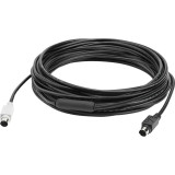 Câble d’extension Logitech GROUP 10m - Accessoire visioconférence officiel (939-001487)