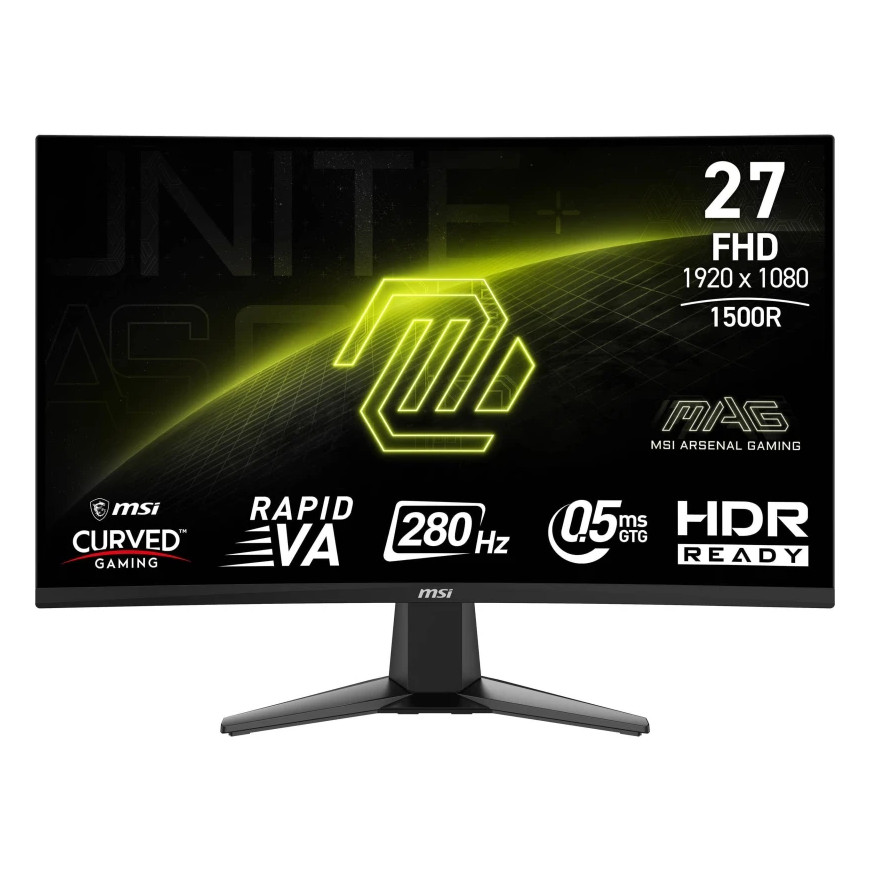 Écran Gaming MSI MAG 276CXF 27" Full HD haute performance (9S6-3CE01M-039)
