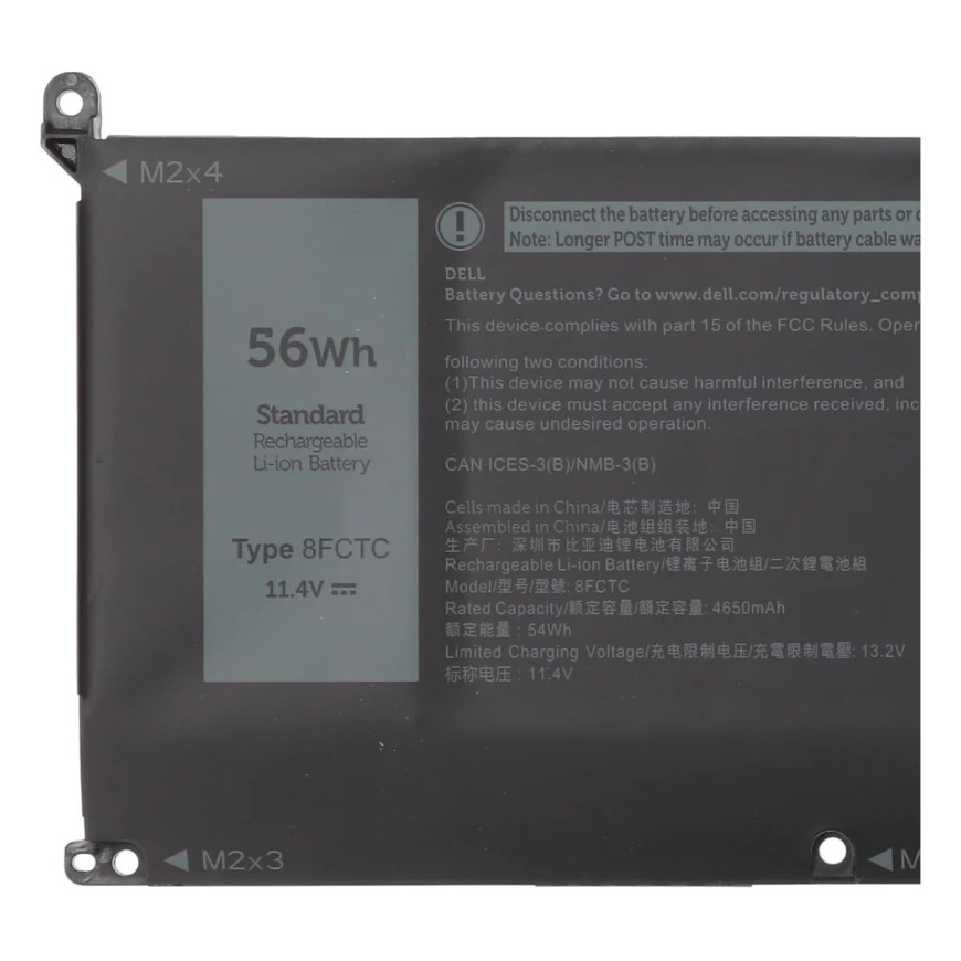 Batterie originale Dell 56Wh pour G15 (P8P1P)