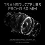 Logitech G Pro X Wireless Lightspeed Casque Gaming - Noir (981-000907)