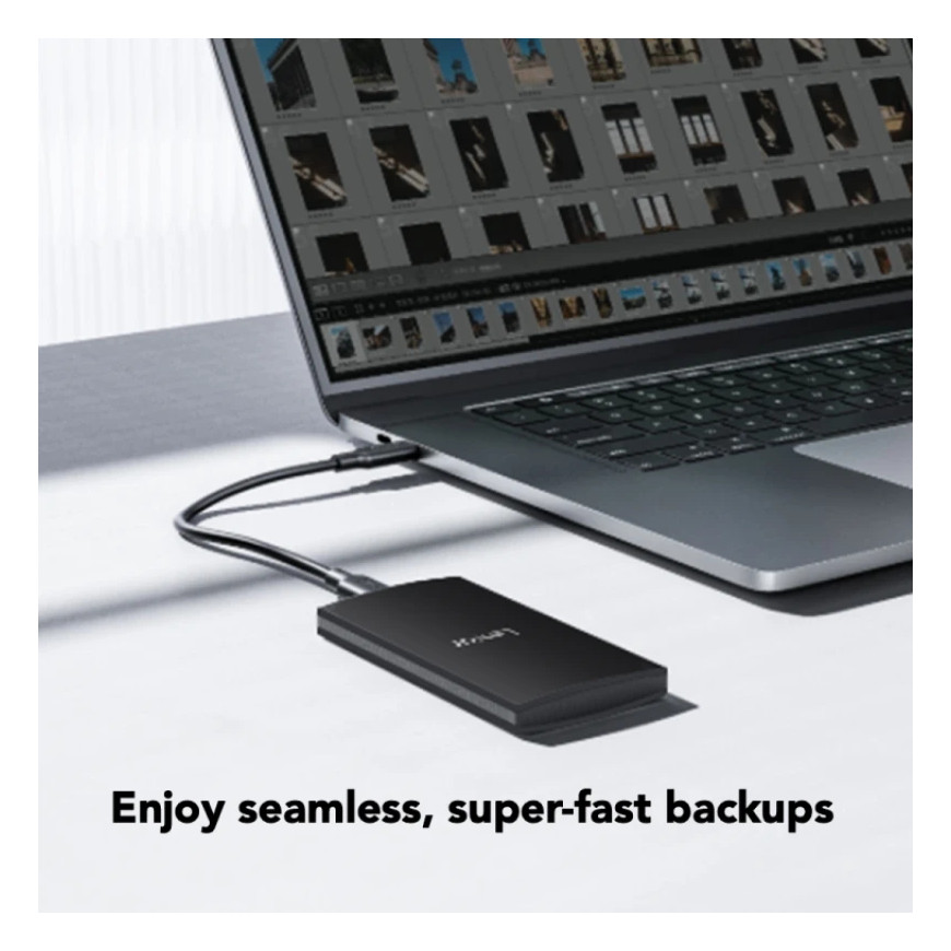 Disque dur portable SSD Lexar SL300 1To USB 3.2 Gen 2 haute vitesse (LSL300001T-RNBNG)