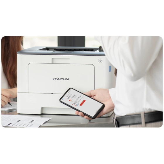 Imprimante laser monochrome Pantum A4 WiFi recto-verso (BP5200DW)