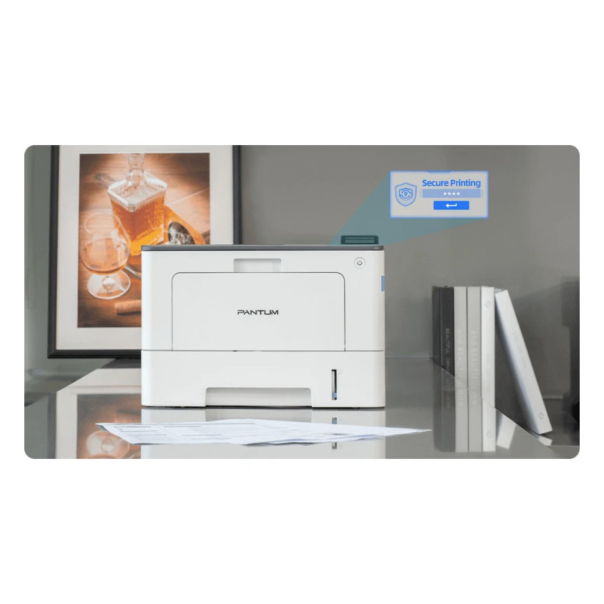 Imprimante laser monochrome Pantum A4 WiFi recto-verso (BP5200DW)