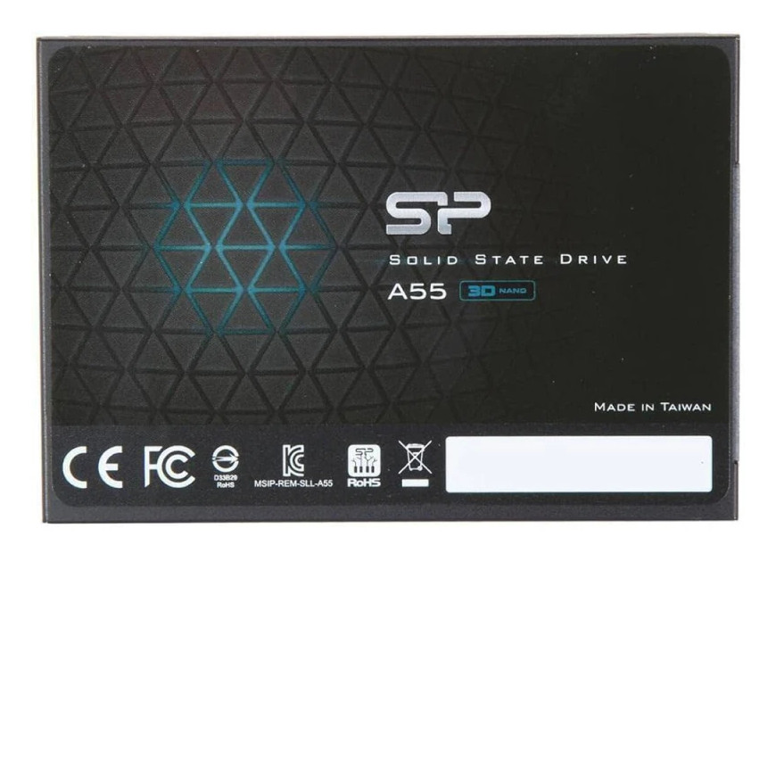 Disque dur interne ssd silicon power 2to a55 2.5' (SP002TBSS3A55S25)