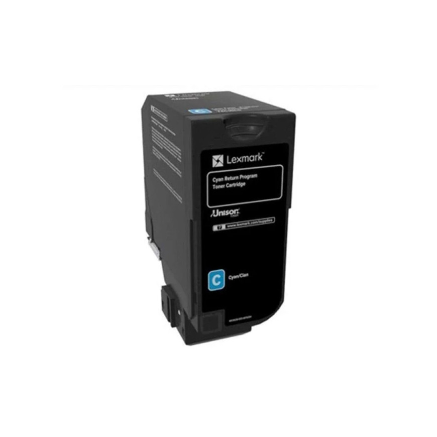 Toner Lexmark CS720, CS/CX725 Cyan - Cartouche Return Program