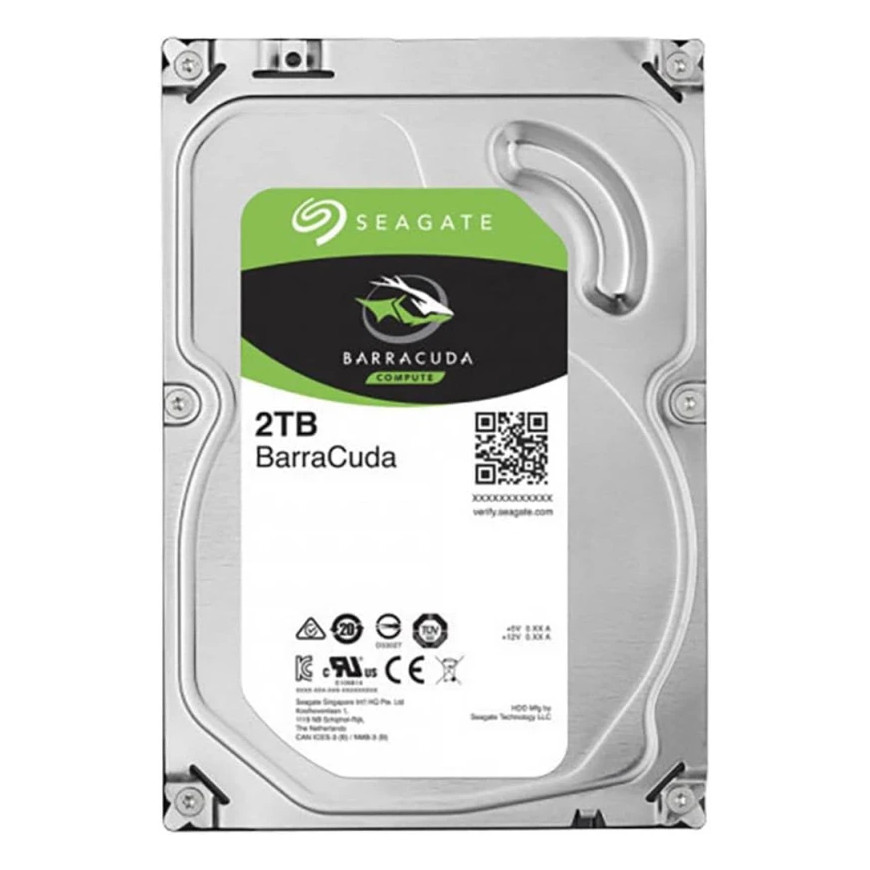 Disque dur interne Seagate BarraCuda 2To 3.5" HDD (ST2000DM008)