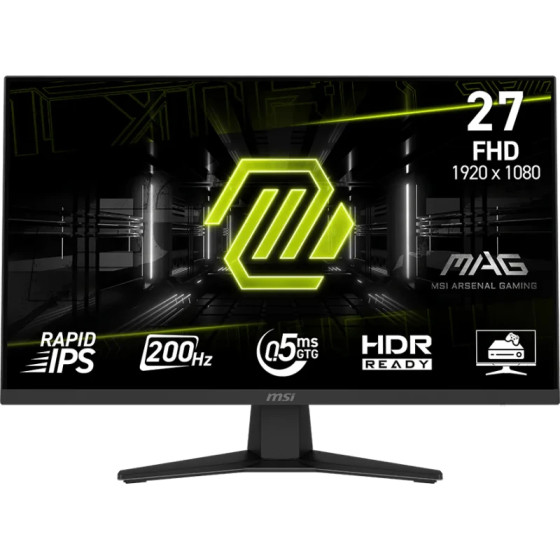 Écran Gaming MSI MAG 274F 27" Full HD haute fréquence (9S6-3CE41H-045)