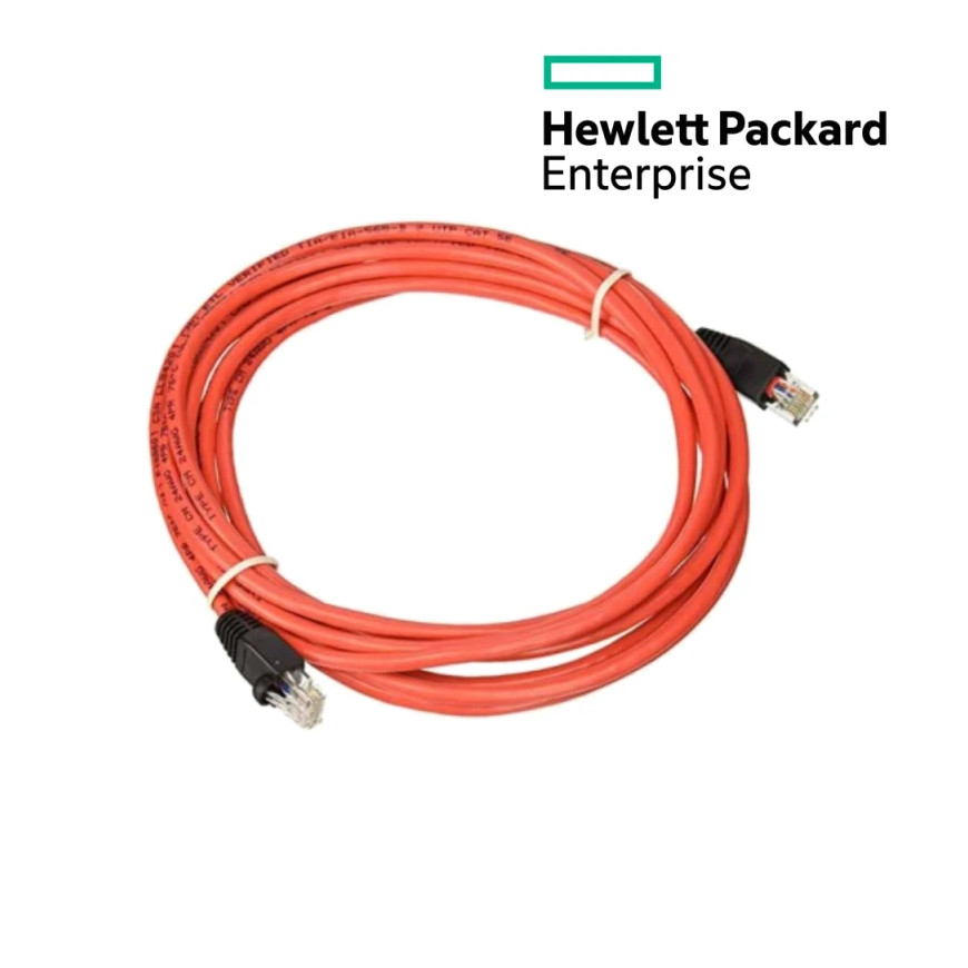 Câble réseau serveur HP IP CAT5 Lot de 8 de 3.7m (263474)