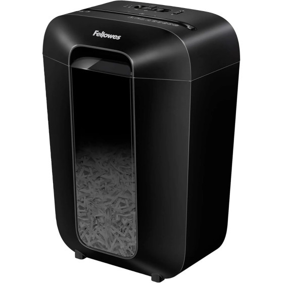 Destructeur Fellowes Powershred LX70 - Coupe croisée 11 feuilles - Corbeille 18L (4407501)