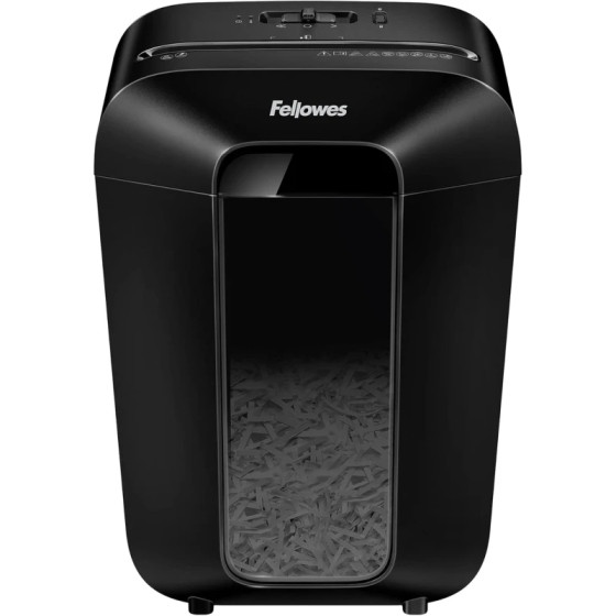Destructeur Fellowes Powershred LX70 - Coupe croisée 11 feuilles - Corbeille 18L (4407501)