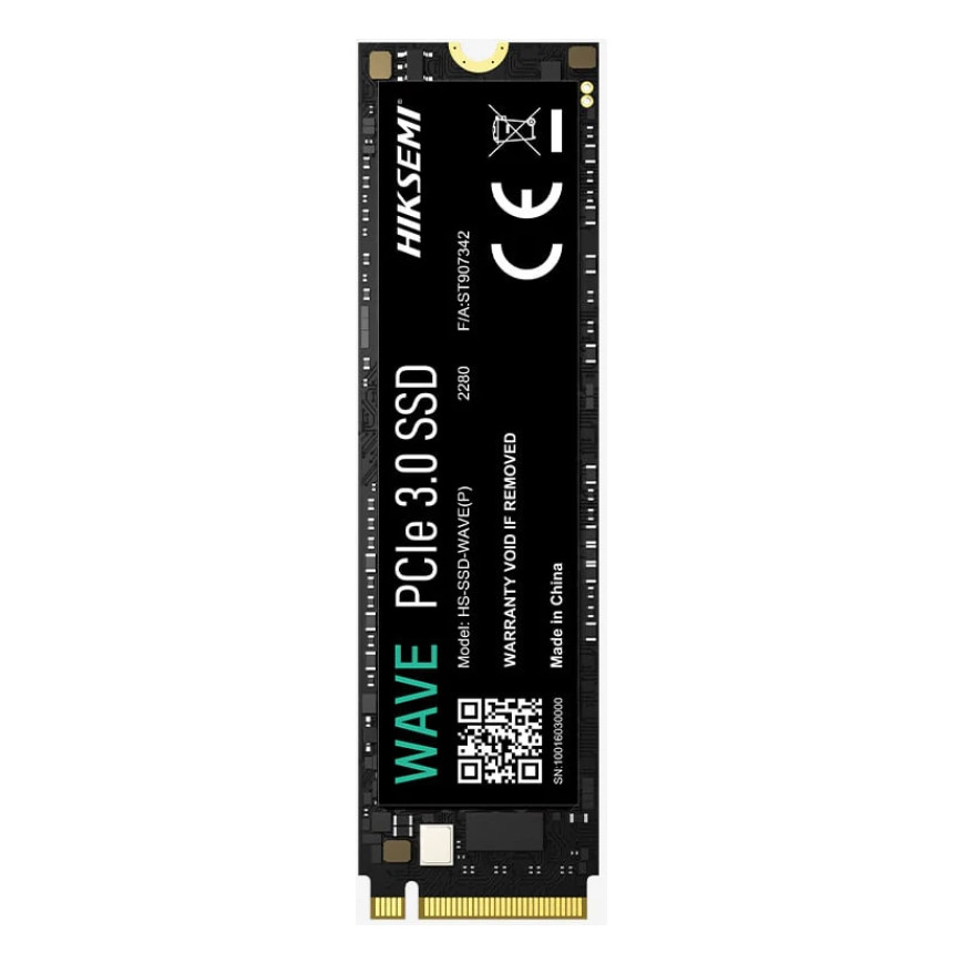 Disque Dur interne SSD Hiksemi Wave(P) M.2 2280 PCIe 3.0 NVMe 512 Go (HS-SSD-WAVE-P-512G)
