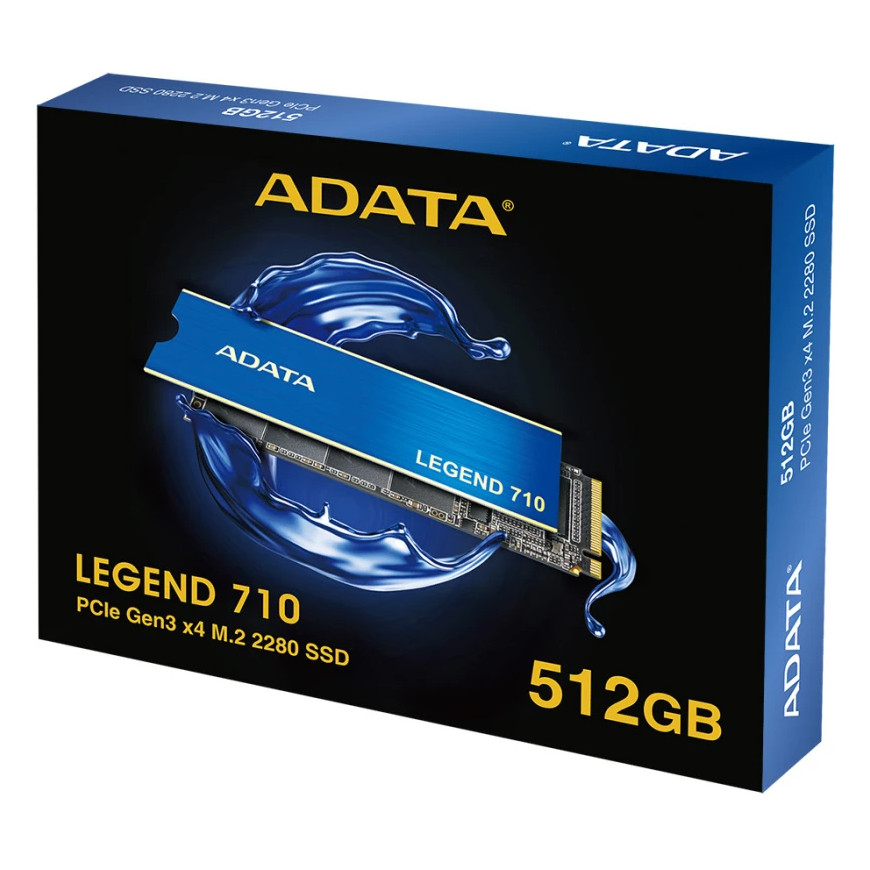 Disque dur interne Adata Legend 710 512Go M.2 NVMe (ALEG-710-512GCS)
