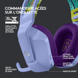Logitech G733 Lightspeed Casque - Lilas (5099206089549)(981-000890)