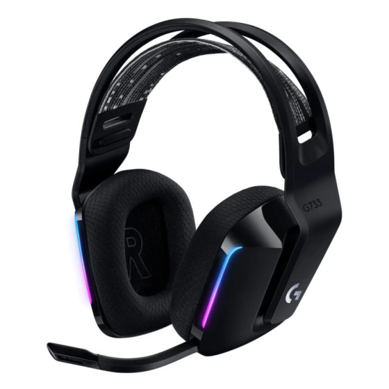 Casque Gaming sans Fil LOGITECH G733 LIGHTSPEED RGB Noir (981-000864)